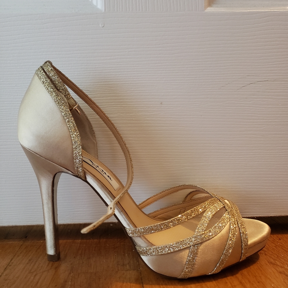 Nina Gold Heels